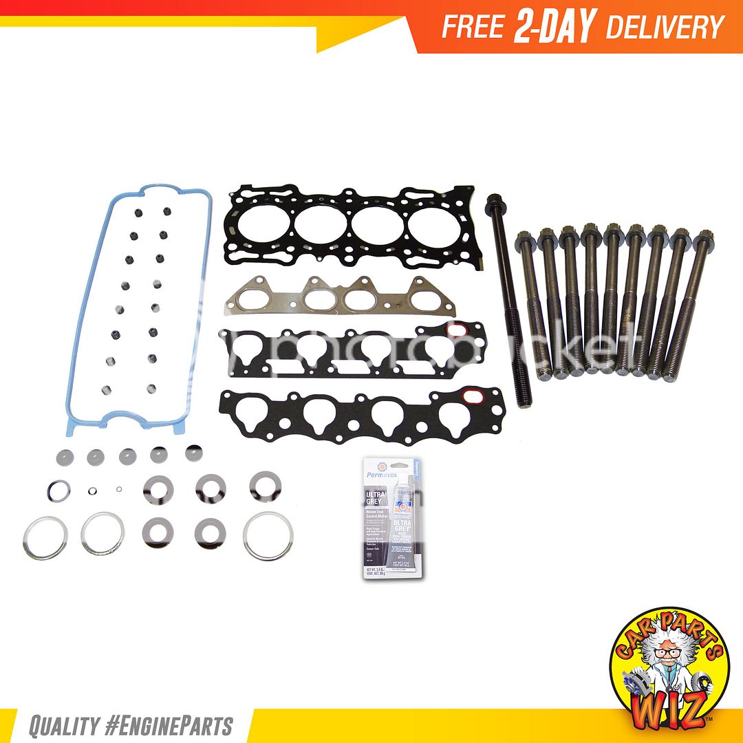 Head Gasket Set Bolts Fits 9802 Honda Accord Acura 2.3L SOHC VTEC